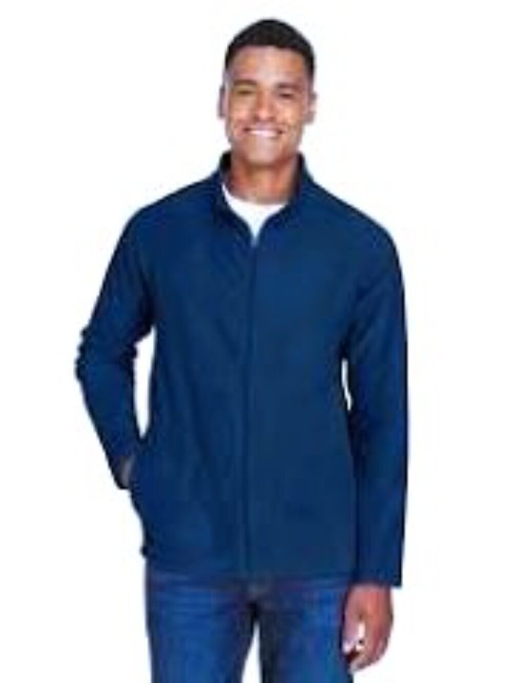 Logan Hill Teal Complete Zip Up Fleece
